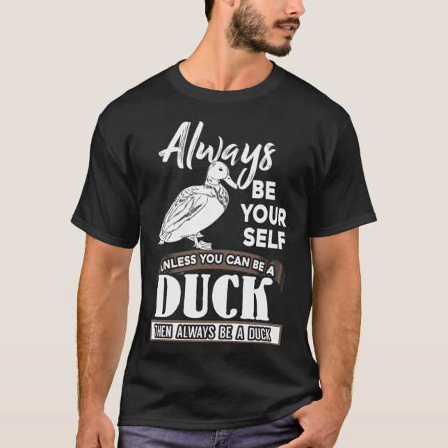 T-shirt Ne pas être un Duck Idea labos labrador print (Devant)