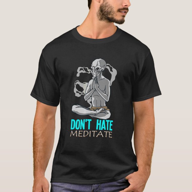 T-shirt Ne pas haïr la Méditerranée (Devant)