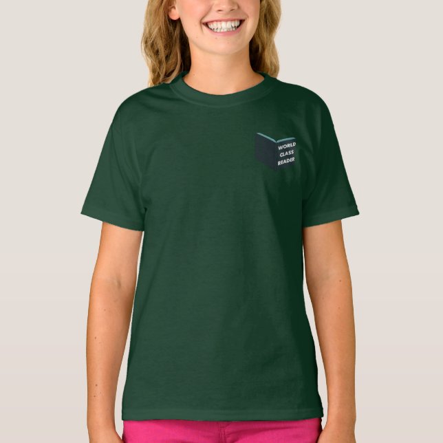 T-shirt Ne Pas Interrompre ! Lecteur de classe mondiale ! (Devant)