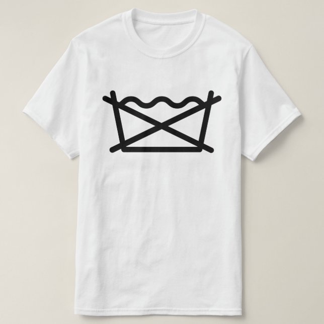 T-SHIRT NE PAS LAVER ! (Design devant)