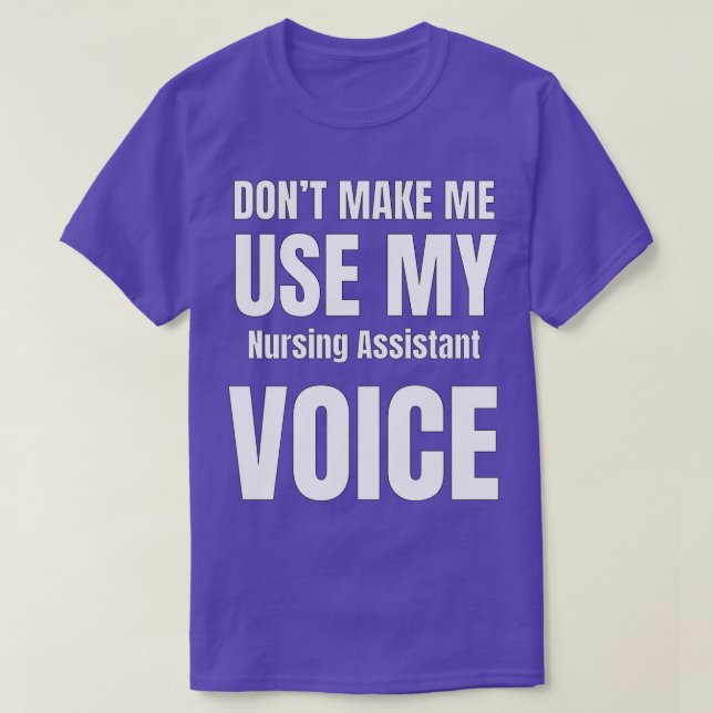 T-shirt Ne pas me faire utiliser ma voix (Design devant)