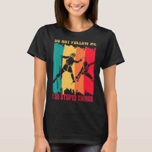 T-shirt Ne Pas Me Suivre Fencing Fencer Swordsman Pour Hom