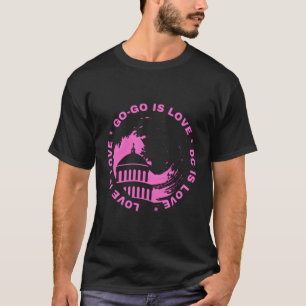 T-shirt Ne Pas Mute Dc Arrêter La Gentrification Aimer Gog
