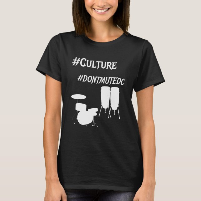 T-shirt Ne pas muter DC La gentrification de la justice so (Devant)