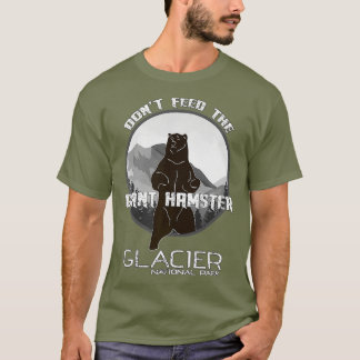 T-shirt Ne pas nourrir le parc national du hamster géant B