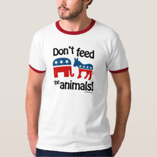 T-shirt Ne pas nourrir les animaux -