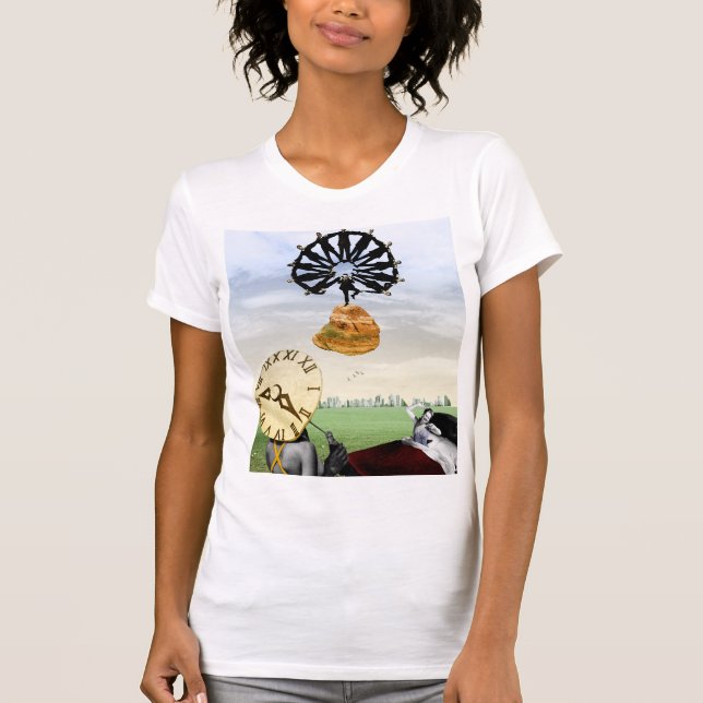 T-shirt Ne pas obéir au temps (Devant)