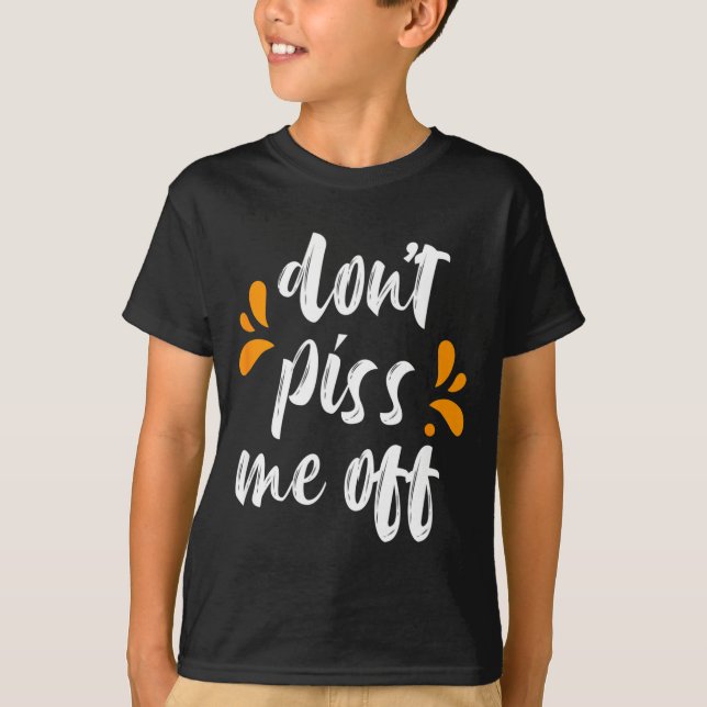 T-shirt Ne pas offenser (Devant)