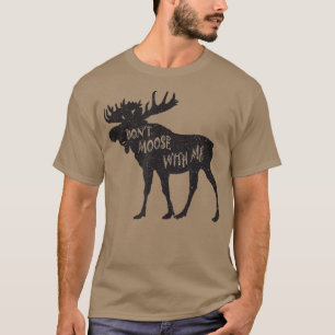 T-shirt Ne pas origner avec moi Dons Amoureux des animaux