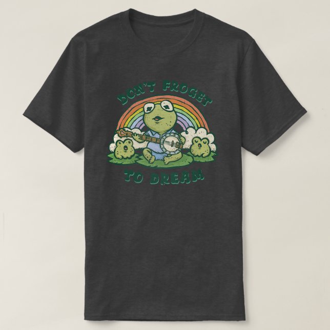 T-shirt Ne pas oublier de rêver (Design devant)