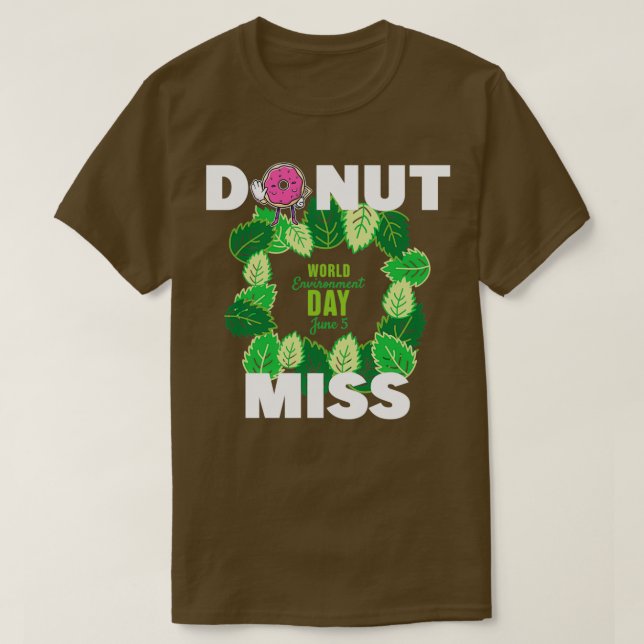 T-shirt Ne pas oublier ou ne pas oublier la Journée mondia (Design devant)