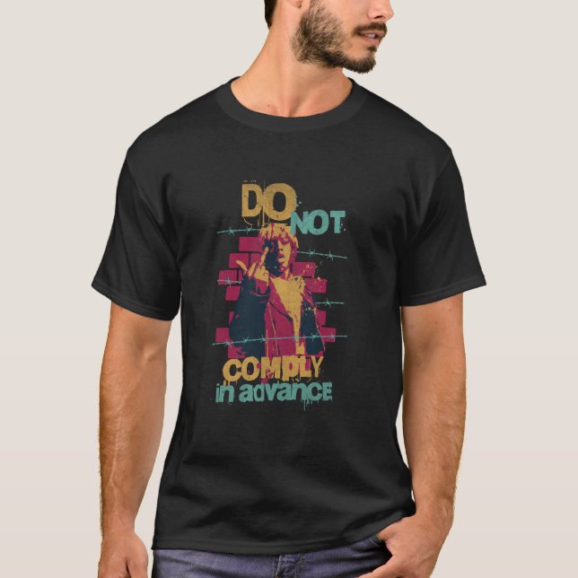 T-SHIRT NE PAS POSTULER À L'AVANCE (Devant)