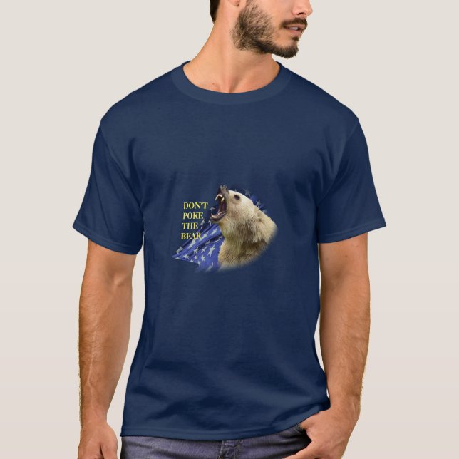 T-shirt Ne pas prendre l’ours (Devant)