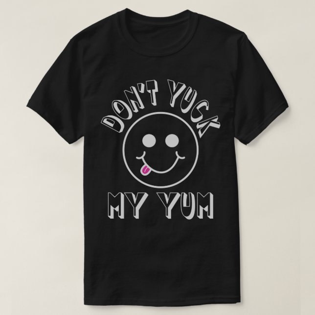 T-shirt Ne pas rire mon cul (Design devant)
