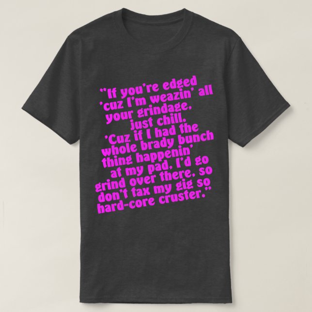 T-shirt Ne pas taxer mon cadeau (Design devant)