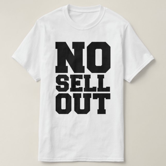 T-SHIRT NE PAS VENDRE (Design devant)