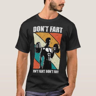 T-shirt Ne Passez Pas Drôle Fitness Fitness Fitness Exerci