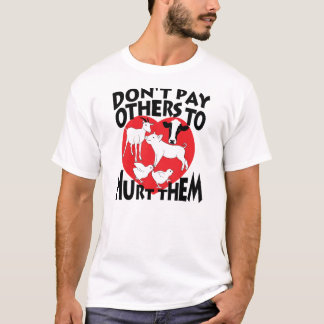 T-shirt Ne payez pas d'autres pour les blesser