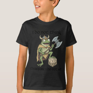 T-shirt Ne pensez donc pas que je suis un drôle de grenoui