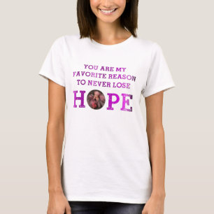 T-shirt Ne perdez jamais l'espoir - Brynlee