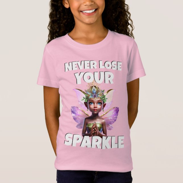 T-Shirt Ne perdez jamais votre princesse de dessin animé d (Devant)