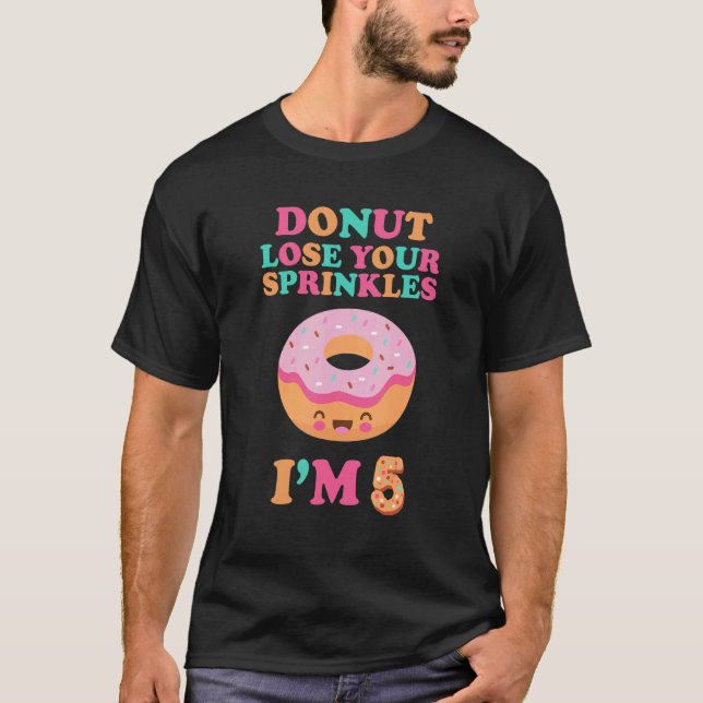 T-shirt Ne perdez pas vos arrosages Fun 5e anniversaire 5  (Devant)
