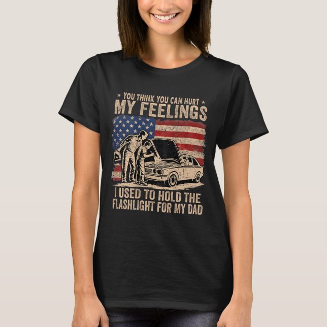 T-shirt Ne peut pas blesser les sentiments utilisés pour t (Devant)