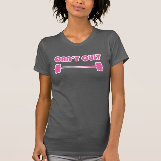 T-shirt Ne peut pas stopper - inspiré établissez la (Devant)