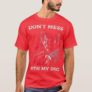 T-shirt Ne pique pas avec mon chien