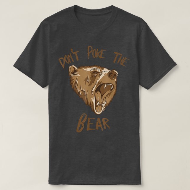 T-shirt Ne pique pas l'ours T (Design devant)