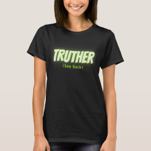 T-shirt Ne Plus Être Un Théoriste Conspirationniste 1
