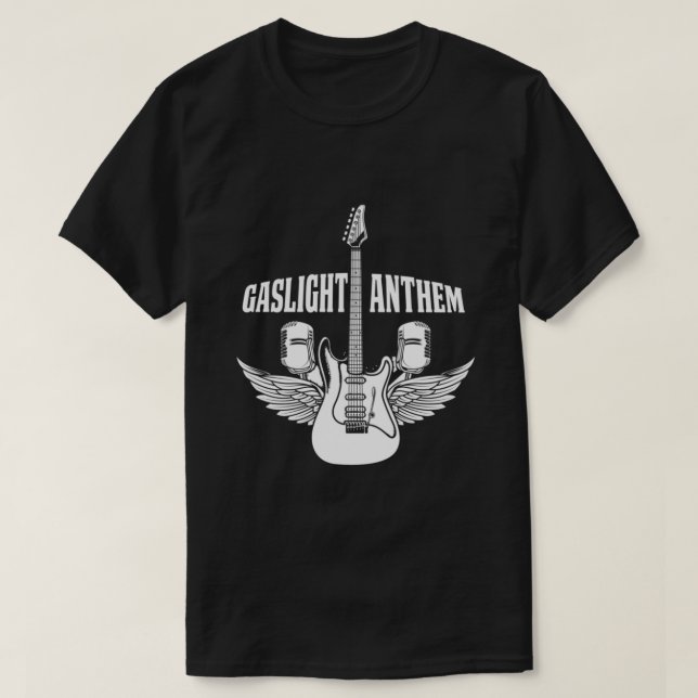 T-shirt Né Pour Aimer Le Gaslight Anthem Band Jour Cadeau (Design devant)