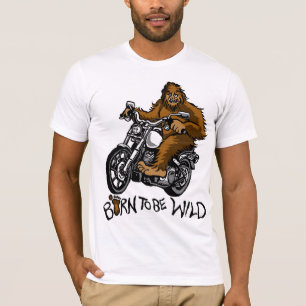 T-shirt Né pour être sauvage