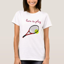 Né pour jouer, Tennis Ball et Racquet, Chic tendan
