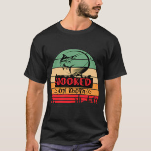 T-shirt Né pour la pêche