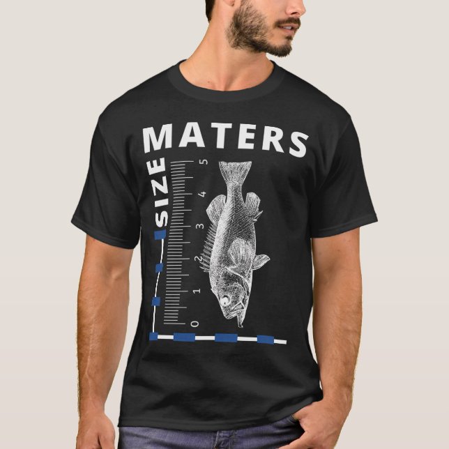 T-shirt Né pour pêcher - forcé de travailler (Devant)