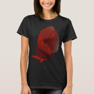 T-shirt Né pour pêcher mais forcé de travailler. Art de pê