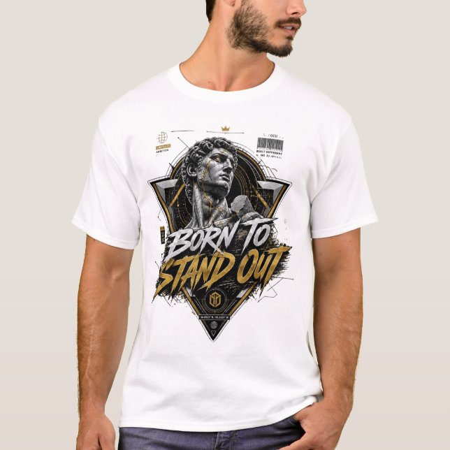 T-shirt né pour se démarquer (Devant)