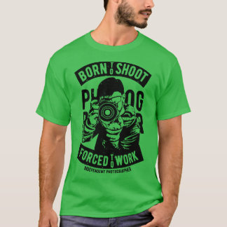 T-shirt Né pour tirer