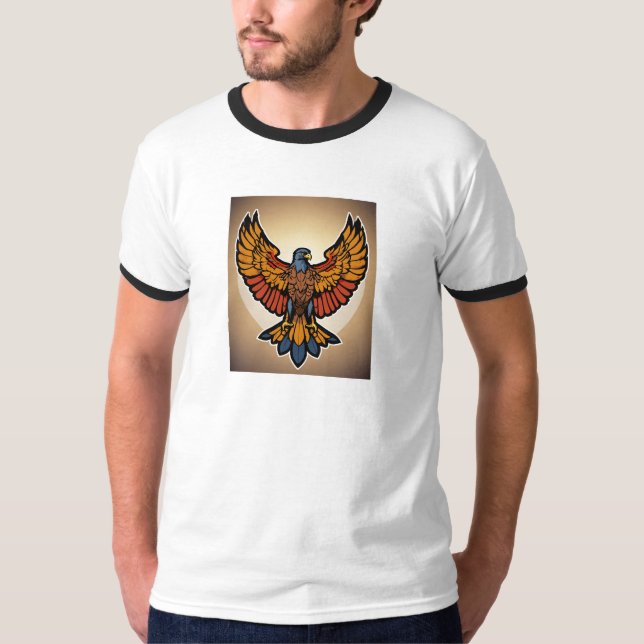 T-shirt "Né pour voler" (Devant)