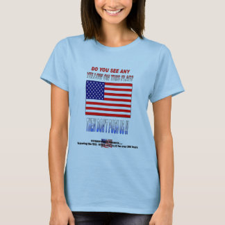 T-SHIRT NE POUSSEZ PAS LES USA