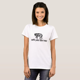 T-shirt Ne poussez pas l'ours