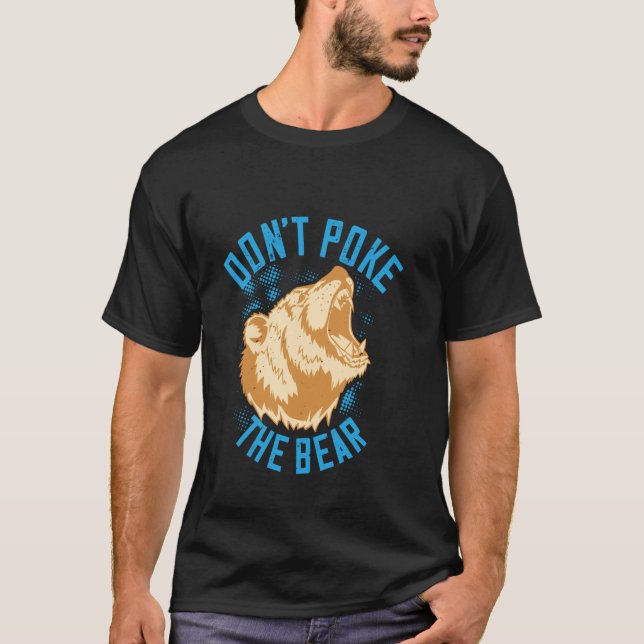 T-shirt Ne prenez pas le grizzli ! (Devant)