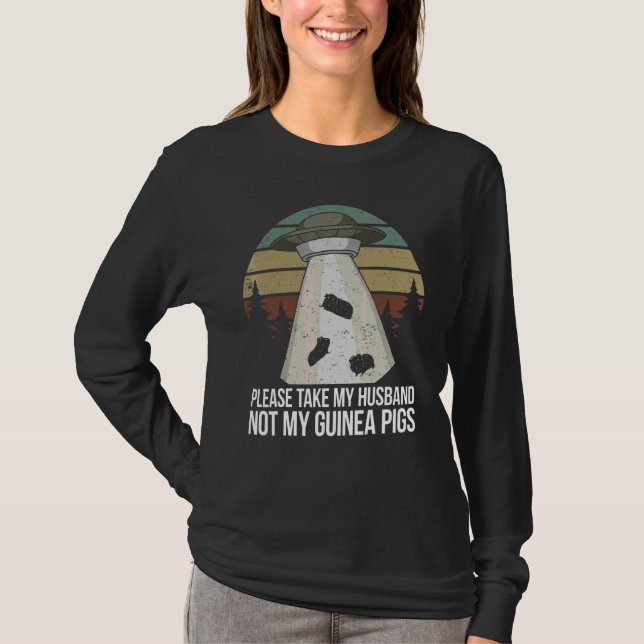 T-shirt Ne prenez pas mes cochons d'Inde (Devant)