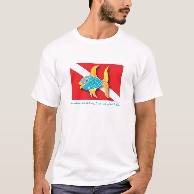T-shirt Ne prenez rien mais décrivez… (Devant)