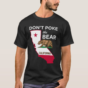 T-shirt Ne provoquez pas l'ours conception république de C