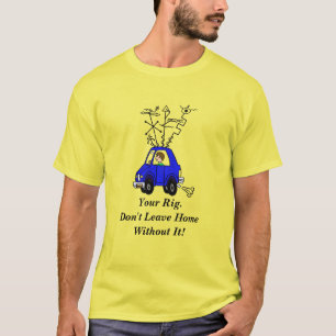 T-shirt Ne quittez pas la maison sans votre radio de jambo