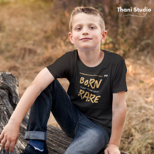 T-shirt Né Rare Leap Année Garçon Fév 29 Anniversaire