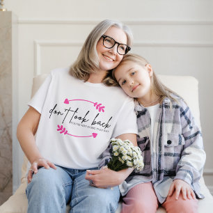 T-shirt Ne regardez pas en arrière L'application Inspirati