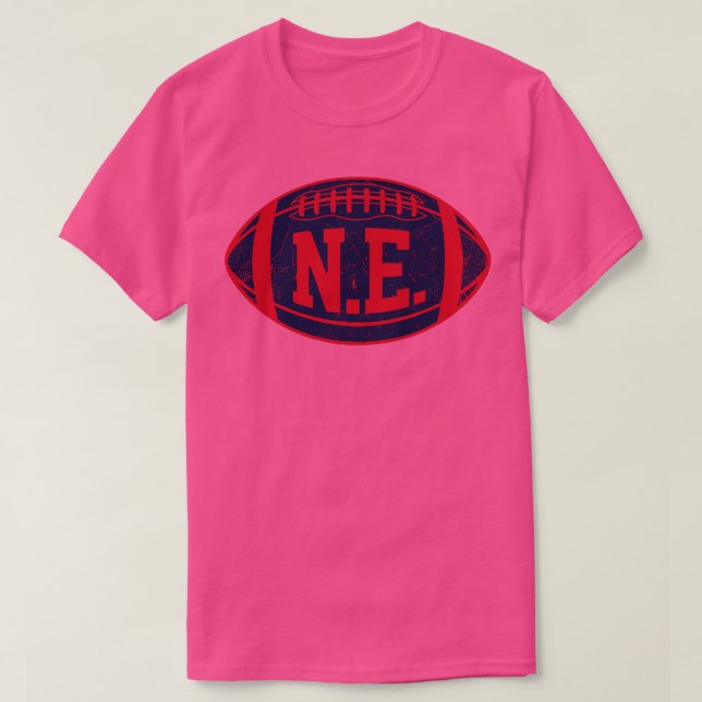 T-shirt NE Retro Rouge (Design devant)